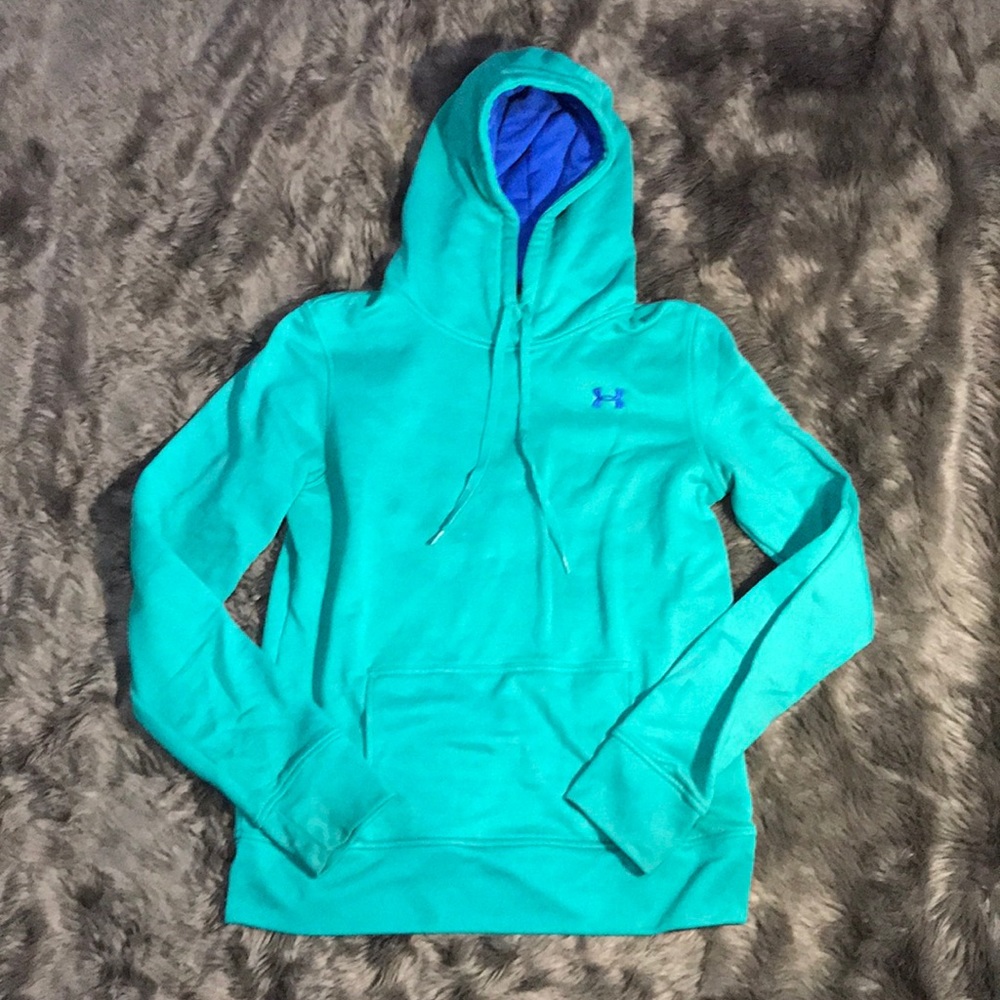 Green Under Armour hoodie